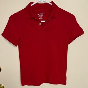 Cat & Jack Bold Red Kids Polo Shirt